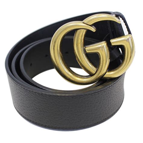 cintura gucci real leather|gucci buckle width.